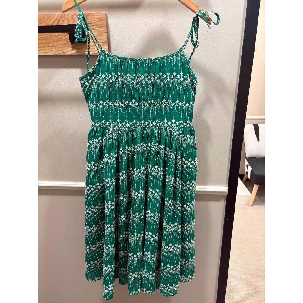 NEW VIGNETTE women's evelyn dress in green